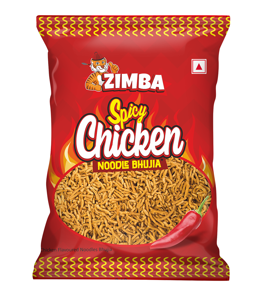 SPICY CHICKEN NOODLE BHUJIA